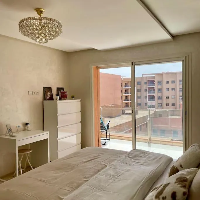 Διαμέρισμα Appartement Centre Gare Gueliz Chic Et Cosy De Marrakech Μαρακές Μαρόκο